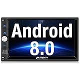 PUMPKIN Android 8.0 Car Stereo Radio Double Din with GPS Navigation