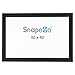 SnapeZo Poster Frame 30x40 Inches, WIDE Black 1.7 Inch Aluminum, Front-Loading Snap Frame, Wall Mounting, Wide Series