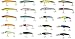 Fishcm Hard Fishing Lures Topwater Lures for Freshwater,Fishing Tackle Lure Kit Set