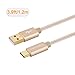 USB C Cable 4 Feet, CableCreation USB C to A Cable Fast Charging Cable 60W (20V/3A) 480Mbps Data, USB A to C Cable Cord Compatible with MacBook Air Chromebook Pixel Galaxy S22 Ultra S21 S20, Gold 1.2m
