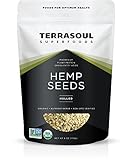 Terrasoul Superfoods Organic Hemp Seeds (Hulled), 6 Ounces