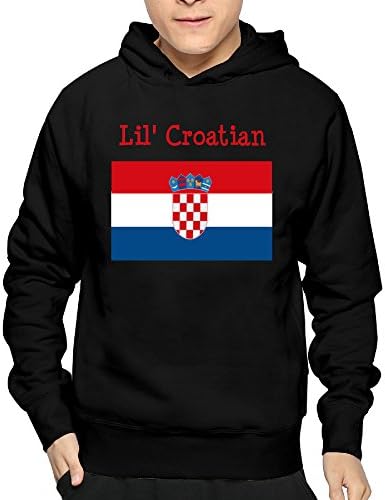 Lil' Croatian Design Hoodies Man's