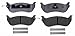ACDelco Silver 14D674AMH (19288341) Semi-Metallic Rear Disc Brake Pad Set with Hardware