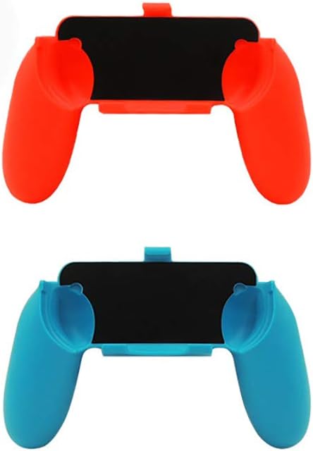 NiceButy 2pcs Grip Switch for Nintendo Handle Resistant to Wear Kit Switch Joy Cons Controller (Red and Blue) Electronic Accessories