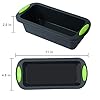 Silicone-Bread-and-Loaf-Pans-Set-of-2-Bread-Pans-for-Baking-Nonstick-Premium-Food-Grade-Silicone-Baking-Pans-Set-Silicone-Bakeware-Cake-Molds-Dishwasher-Safe-87x4x24-Inside Silicone Bread and Loaf Pans, Set of 2 Bread Pans for Baking, Nonstick Premium Food Grade Silicone Baking Pans Set…