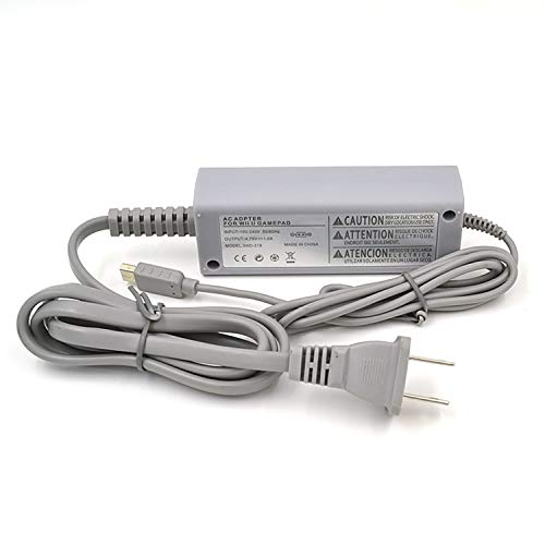 Universal 100 240V Wall AC Adapter Power Charger Gamepad Charger Cord Power Supply Charger Cord for Nintend Wii U Console
