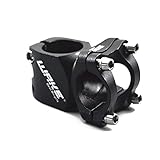 Wake 25.4 Stem 32mm 60mm Bike Stem Mountain Bike Stem Short Handlebar Stem for Most Bicycle, Road Bike, MTB, BMX, Fixie Gear, Cycling (Aluminum Alloy, Black)
