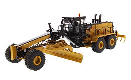 CAT Caterpillar 24 Motor Grader with Operator High Line Series 1/50 Diecast Model by Diecast Masters 85552