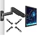 Monitor Wall Mount Bracket-Articulating Adjustable Gas Spring Single Arm Stand with VESA Extension Kit for 17 to 32 Inch LCD Computer Screens - VESA 75x75,100x100, 200x100, 200x200 primary