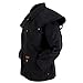Outback Trading Standard 5020 Bush Ranger Waterproof Breathable Long Sleeve Oilskin Cotton Western Duster Jacket, Black, XX-Large