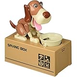 Liberty Imports My Dog Piggy Bank - Robotic Coin Munching Toy Money Box