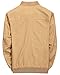 chouyatou Men's Classic Fit Cotton Lightweight Bomber Jacket