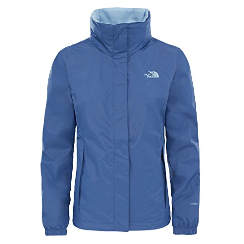 Women's The North Face Resolve 2 Jacket Coastal Fjord Blue Size X-Large