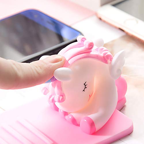 Unicorn Phone Holder - 3 Pack Adjustable Stand - Lovely Animal Desktop Cell Phone Stand, Creative Cartoon Multi-Function Desk Phone Stand, Smartphone Dock, Accessories Desk, Unicorn Gift for Girl