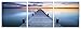 SLS Vision. Calmness. 60 x 20 inches. Ready to Hang. Contemporary Art, Modern Wall Decor, 3 Panel Commercial Grade Machine Framed Giclee Canvas Print. Home Decoration Painting. A1175L