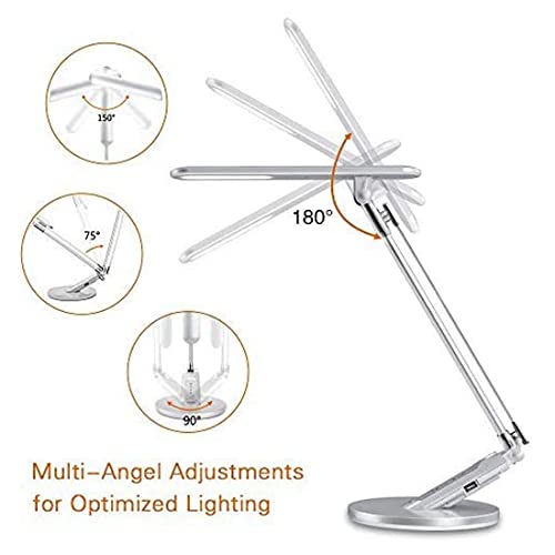 LED Desk Lamp,JUKSTG EyeCaring Table Lamp 7 Brightness Levels 4