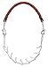 Weaver Leather Livestock Pronged Chain Goat Collar Chestnut, 24-Inch