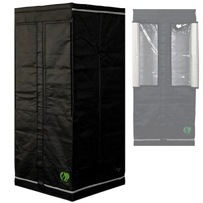Growlab 40 60 80 80L 100 120 120L 145 Grow-box (GL80 80x80x180cm) Grow-room Growschrank Grow-zelt Darkroom verschiedene Größe