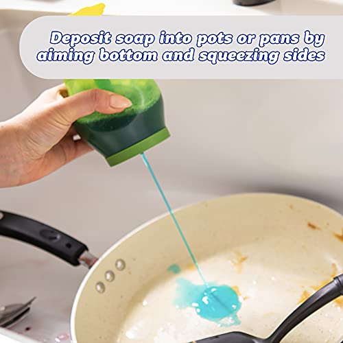 Scrub Daddy, Soap Daddy Dual Action Soap Dispenser with Easy Grip