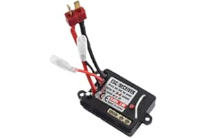 Gaicabi Replacement Parts RC Brushed Electronic Speed Controller 1:16 RC Brushed ESC DIY Accessory for 16101 16103 Car Model