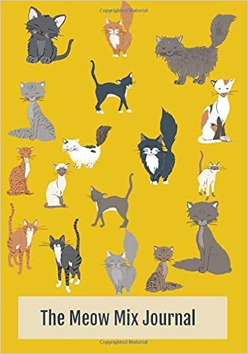 The Meow Mix Journal Daily Composition Notebook 110 Pages Half