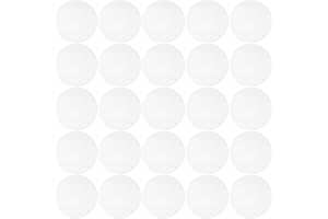 Milisten 50pcs Table Tennis Balls: High Bounce Ping Pong Balls (40mm ABS, White), Bulk Pack for Beer Pong, Party Games, Train