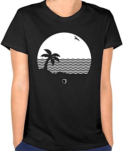 Women's The Neighbourhood Wiped Out Album Cover T-shirts L Black