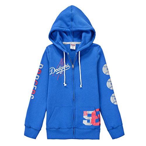 victoria's secret pink dodgers hoodie