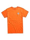 T-Shirt - Orange Dragon Ball Z - Kame Symbol,Orange Medium