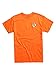 T-Shirt - Orange Dragon Ball Z - Kame Symbol,Orange Medium