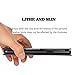 Make Mate Samsung Galaxy S9 Case Ultra Thin Flip Genuine Leather Samsung Galaxy S9 Cover Case Window View Stand Feature Magnet Closure Phone Case for Samsung Galaxy S9 (Black, Galaxy S9)