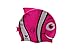 TYR SPORT INC Junior Happy Fish Silicone Swim Cap, Pink