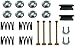 Dorman HW4030 Drum Brake Shoe Hold Down Kit Compatible with Select Models