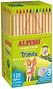 Alpino AL000377 - Estuche con 120 lápices: Amazon.es: Oficina y papelería