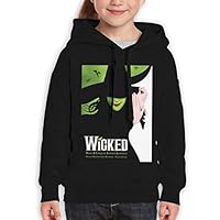 Guiping Wicked The Musical Teen Hooded Sweate Sweatshirt XL Black