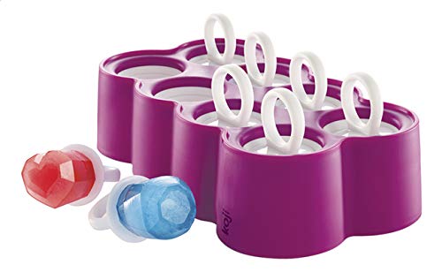 KOJI Ring Pops Silicone Molds, 8 ice pop molds (BPA & PHTHALATE Free)