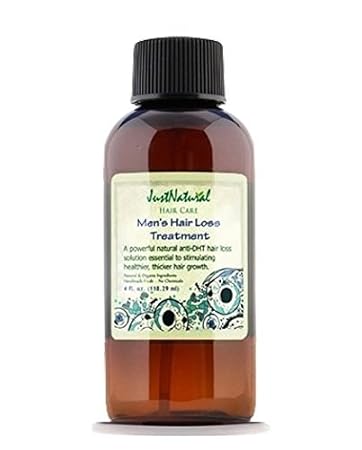 Amazon Com Men S Hair Loss Treatment By Just Natural Products Beauty