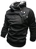 Amoin Men Casual Fashion Zipper Slim Fit Hoodies Jackets Coats