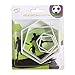 SAKOLLA Soccer Ball Cookie Cutter, Hexagon Cookie Cutter, Football Cake Decorations - 4 Sizes Biscuit Cutters/Sandwiches Cutter/Pastry Cutters