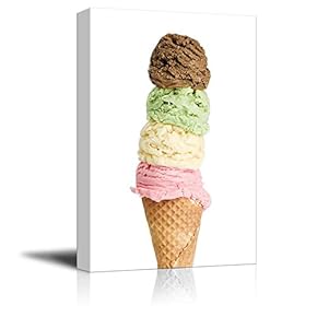 Quadruple Scoop - Canvas Art