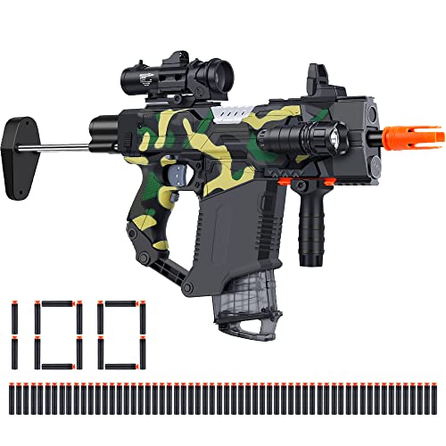 Automatic Toy Gun for Nerf Guns, Toy Guns for Boys, 3 Modes Burst ...