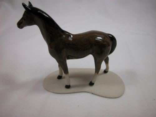 Miniature Porcelain Animals Chestnut Stallion #904