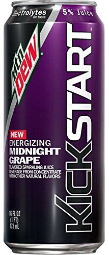 16oz Kickstart Midnight Grape 12pk