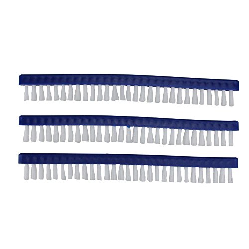 Pack of 3 Long Replacement Brushes For Swimming Pools and Spas Vacuum Head