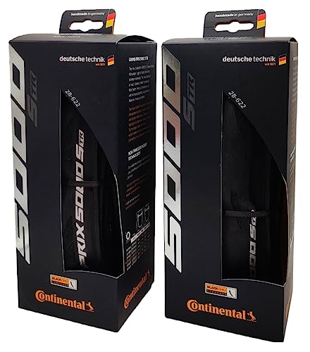 Continental Grand Prix 5000 S TR 700x28 schwarz - schlauchlos bereit - 2 Stück