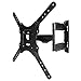 Mount Factory Full Motion TV Wall Mount Monitor Bracket for 32-52 Inch LED, LCD and Plasma Flat Screen Displays up to VESA 400x400. Universal Fit, Swivel, Tilt, Articulating with 10' HDMI Cable