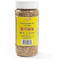 Roasted White Sesame Seeds (Iri Goma) 8 Oz by Shirakiku (8 ounce) - SET OF 2