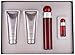 Perry Ellis 360 Red 4 Piece Gift Set,(3.4oz/100ml Eau de Toilette, 3oz Shower Gel, 3oz After Shave Balm, 0.25oz Eau de toilette Spray)