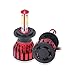 H7 LED Headlight Bulbs 16000LM 160W 6000K Cool White Low Beam/High Beam Conversion Kit 4-Side COB Chips 360 Degree Super Bright Auto Headlamps -2 Yr Warranty