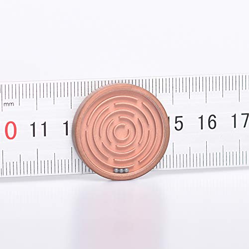 EASYANT Mini Copper Labyrinth Ball Maze Puzzle Game Dexterity Hand Eye Coordination Toys